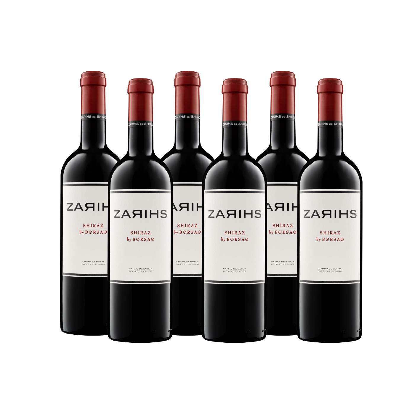 Borsao Zarihs 2020. Caja de seis botellas.