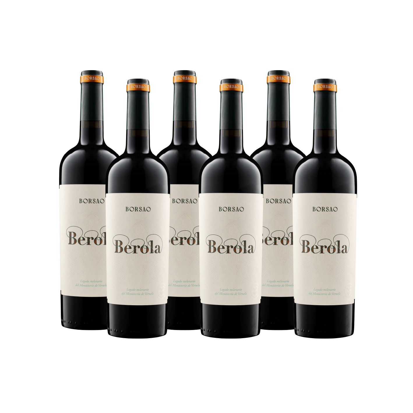 Borsao Berola 2019. Caja de seis botellas.