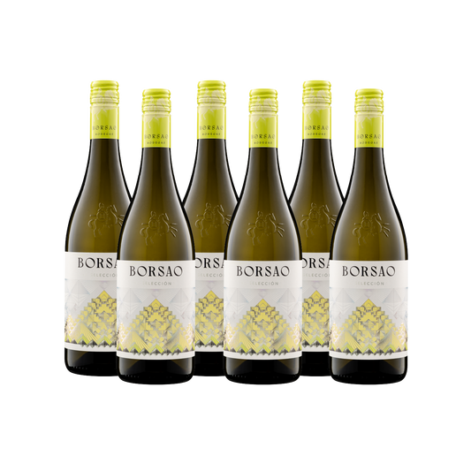 Borsao Selección Blanco 2024. Caja de seis botellas.