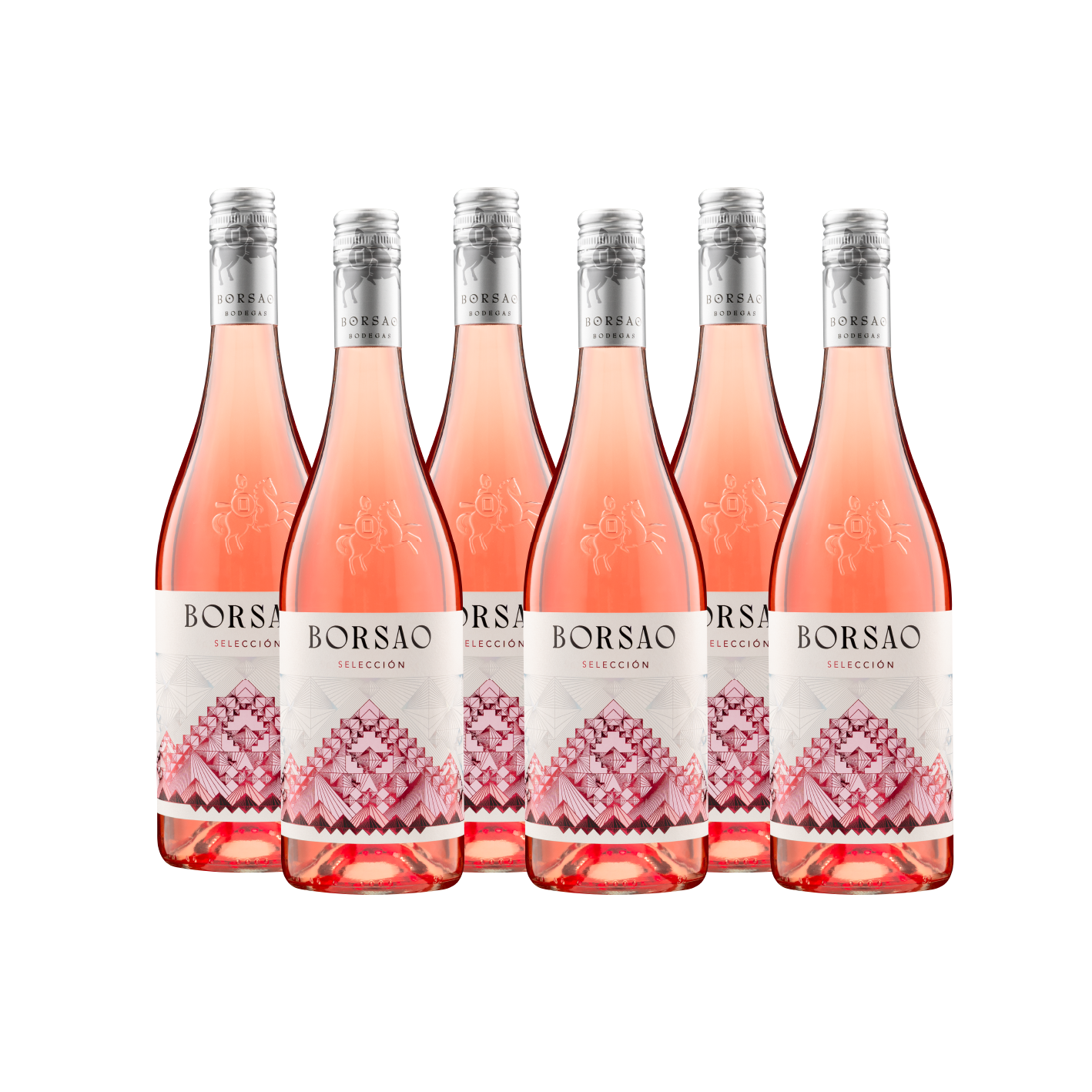 Borsao Selección Rosado 2024. Caja de seis botellas.